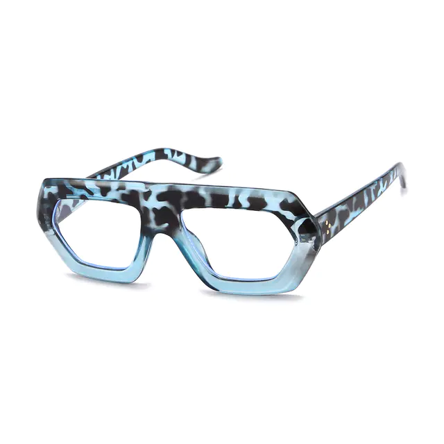 Aviator  Tortoiseshell/Blue Eyeglasses