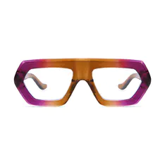 Aviator Gradient Pink Eyeglasses