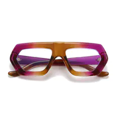 Aviator Gradient Pink Eyeglasses