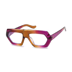 Aviator Gradient Pink Eyeglasses