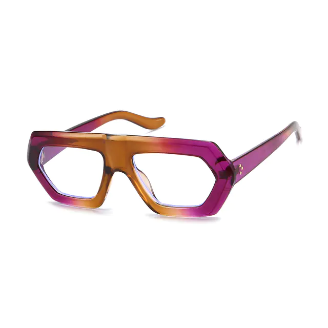 Aviator Gradient Pink Eyeglasses