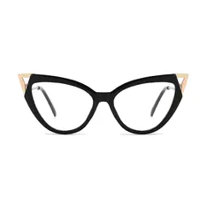 Cat-eye Black Eyeglasses