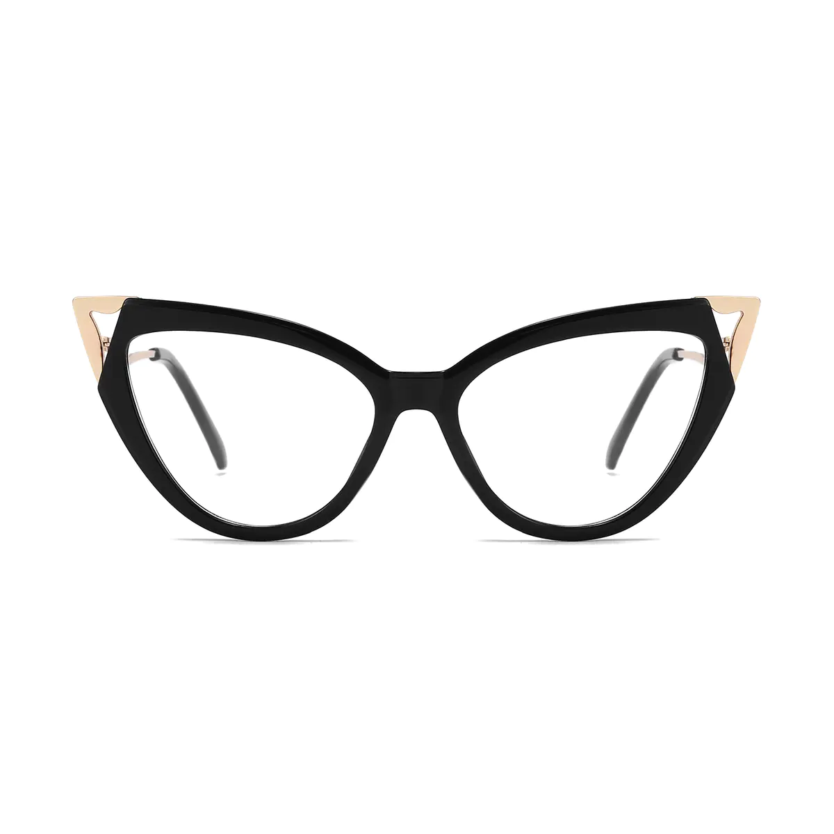 Cat-eye Black Eyeglasses