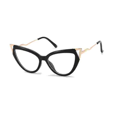 Cat-eye Black Eyeglasses