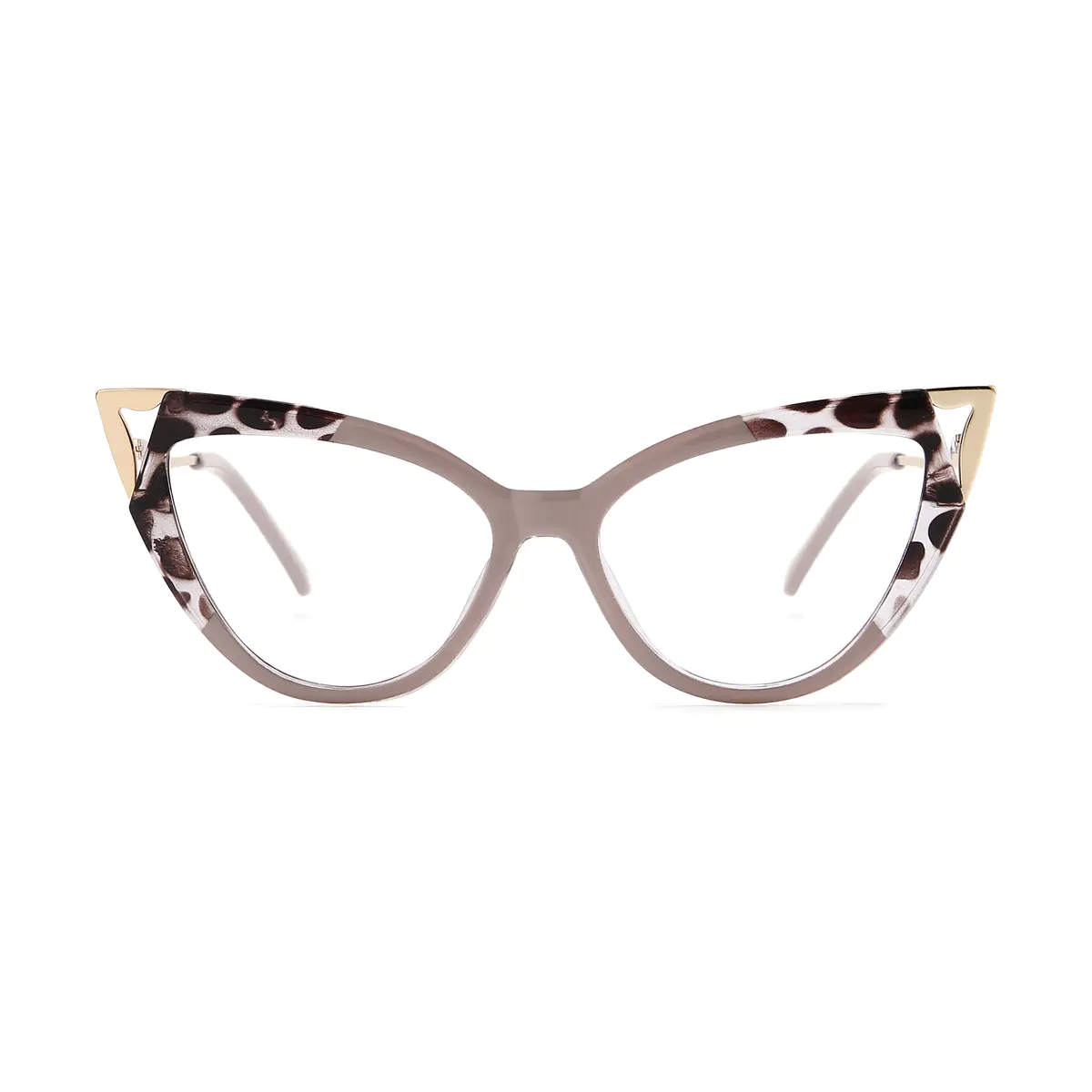 Cat-eye Tortoiseshell/Pink Eyeglasses