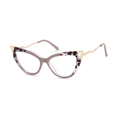 Cat-eye Tortoiseshell/Pink Eyeglasses
