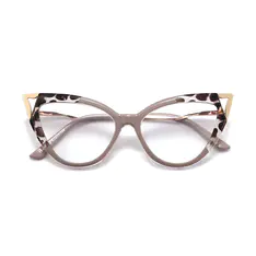 Cat-eye Tortoiseshell/Pink Eyeglasses