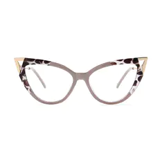 Cat-eye Tortoiseshell/Pink Eyeglasses