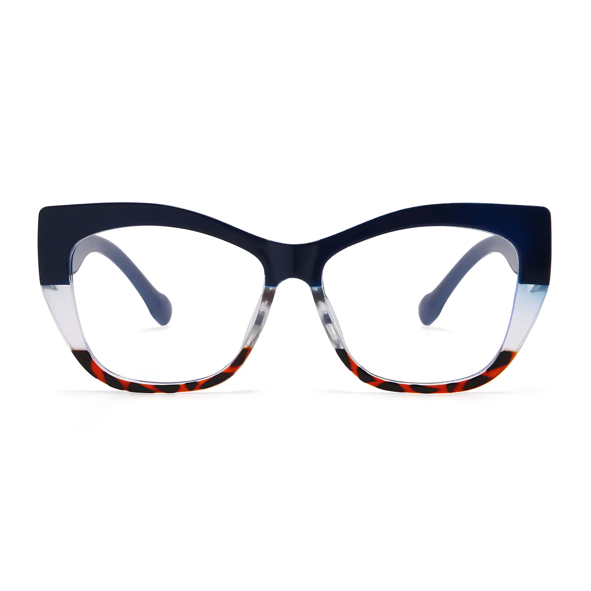 Cat-eye Gradient Blue Eyeglasses