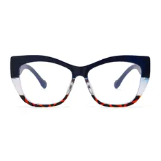 Cat-eye Gradient Blue Eyeglasses