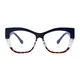 Cat-eye Gradient Blue Eyeglasses