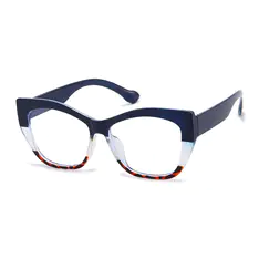 Cat-eye Gradient Blue Eyeglasses