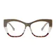 Cat-eye Light Brown Eyeglasses