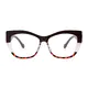 Cat-eye Brown Eyeglasses