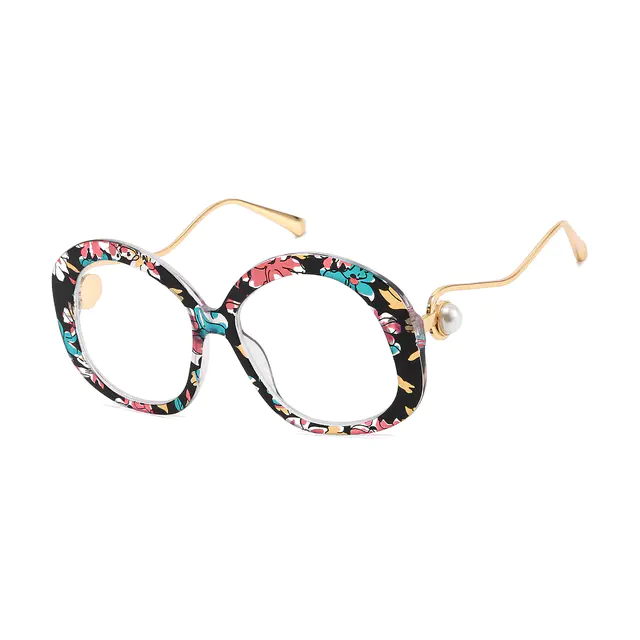 Oval Multicolor Eyeglasses