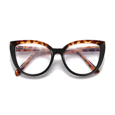 Cat-eye Tortoiseshell/Black Eyeglasses
