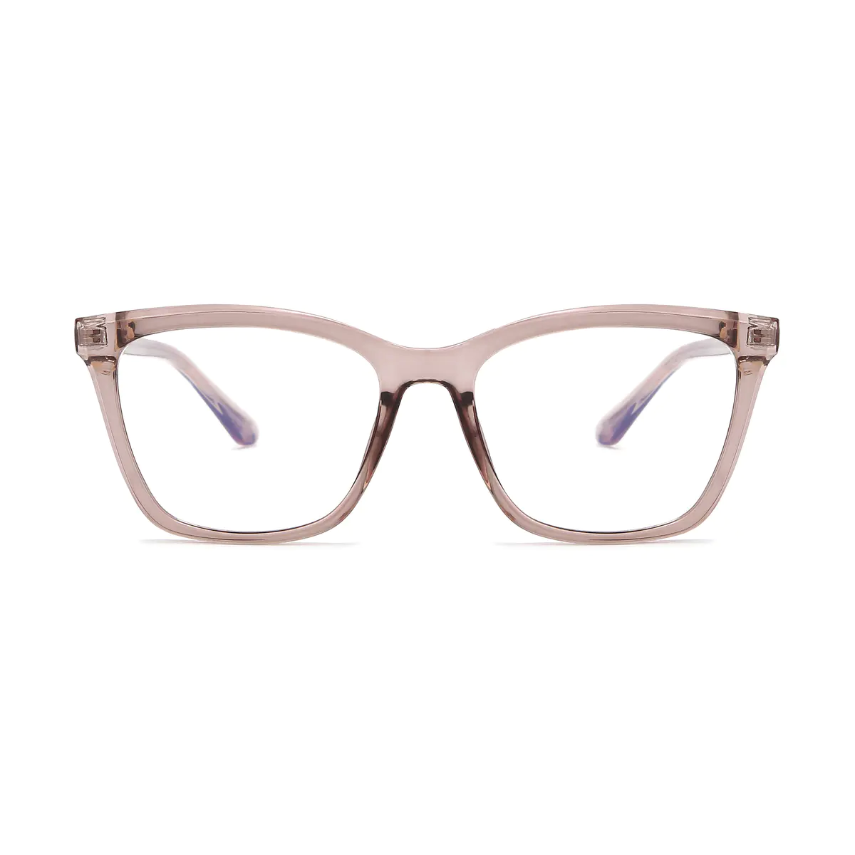Cat-eye Light Brown Eyeglasses
