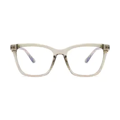Square Gray Eyeglasses