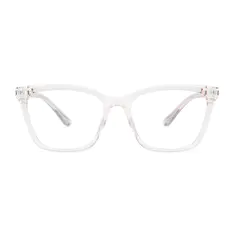 Cat-eye Clear Eyeglasses