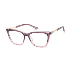 Square Gradient Pink Eyeglasses
