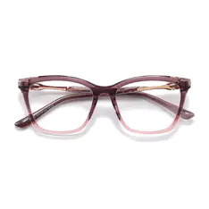 Square Gradient Pink Eyeglasses