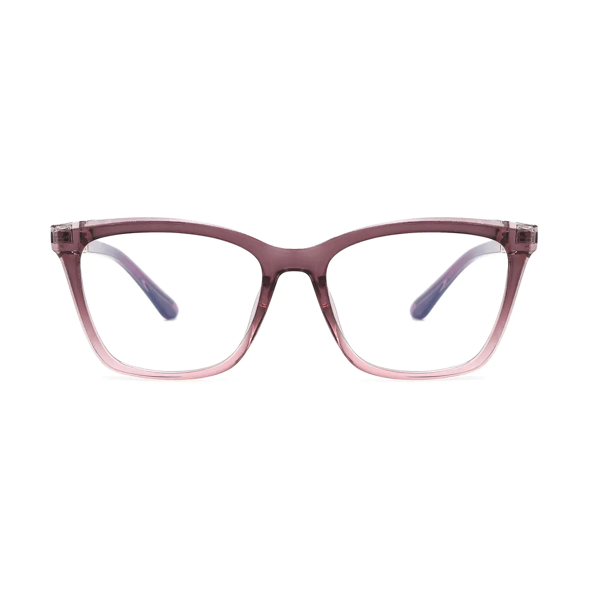 Square Gradient Pink Eyeglasses