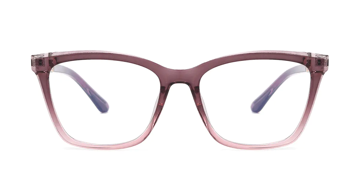 Cat-eye Gradient Pink Eyeglasses
