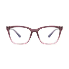 Square Gradient Pink Eyeglasses