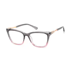 Cat-eye Gradient Gray Eyeglasses