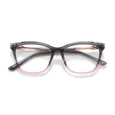 Cat-eye Gradient Gray Eyeglasses