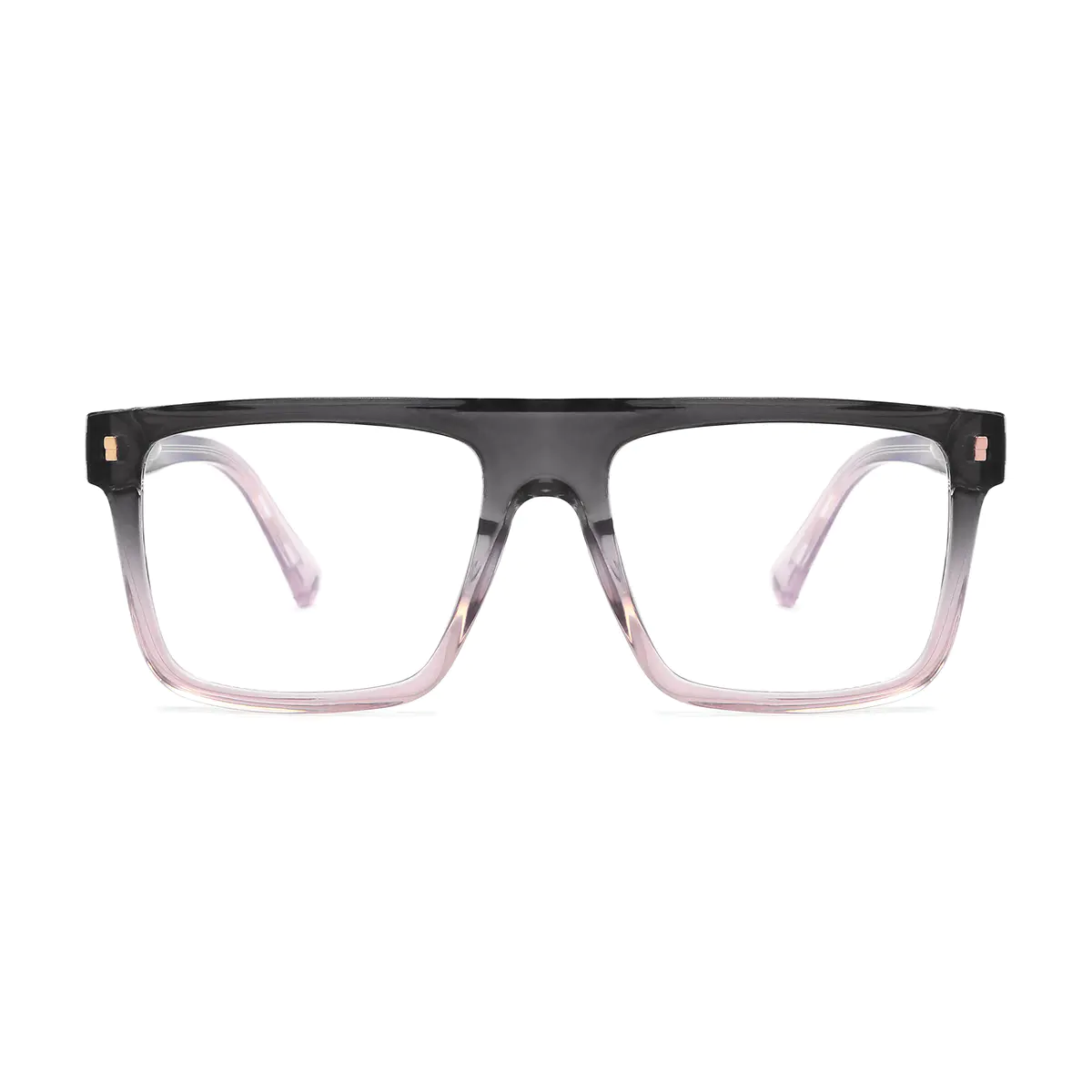 Aviator Gradient Gray Eyeglasses