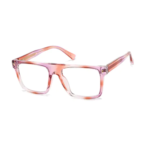 Aviator Gradient Pink Eyeglasses