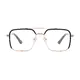 Aviator Black/Gold Eyeglasses