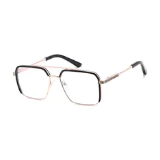 Aviator Black/Gold Eyeglasses