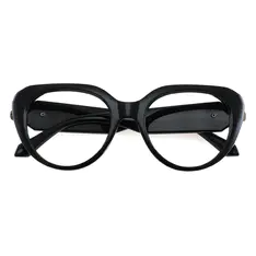 Cat-eye Black Eyeglasses