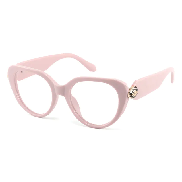 Cat-eye Pink Eyeglasses