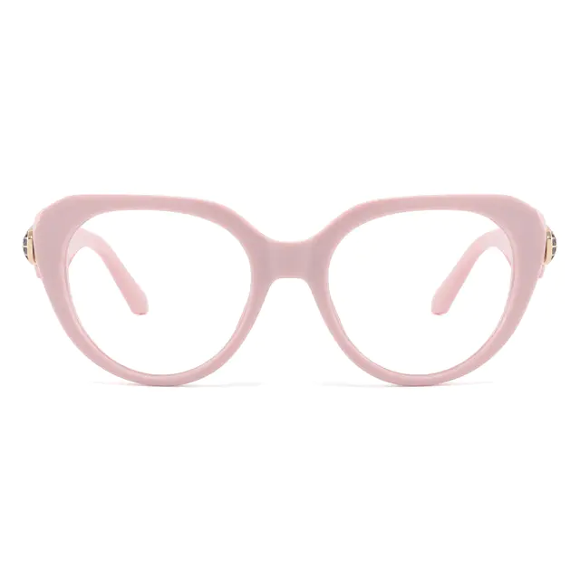 Cat-eye Pink Eyeglasses