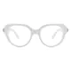 Cat-eye White Eyeglasses