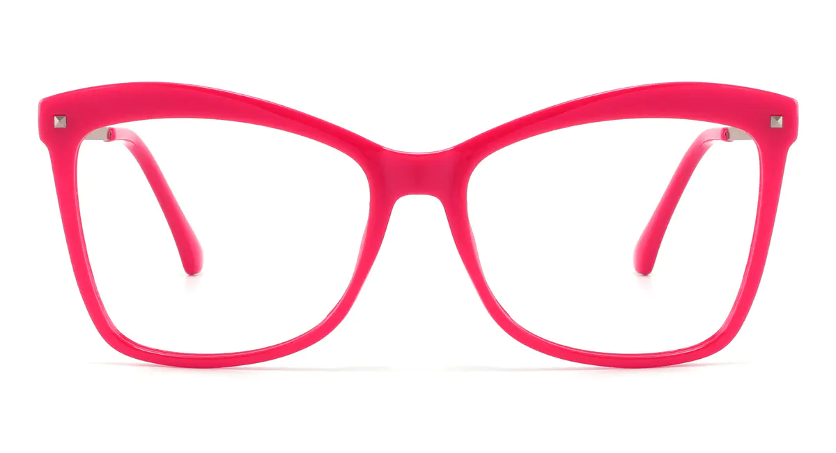 Cat-eye Red Eyeglasses