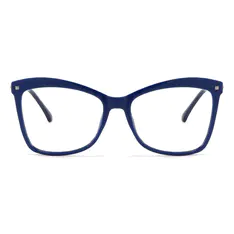Cat-eye Blue Eyeglasses
