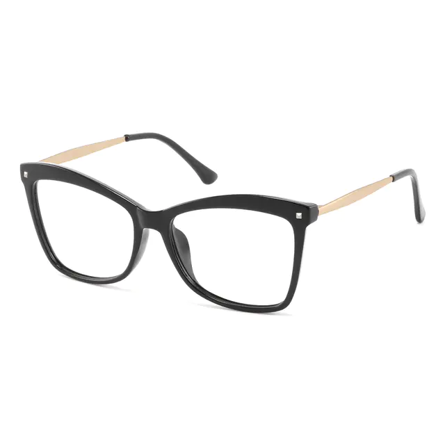Cat-eye Black Eyeglasses