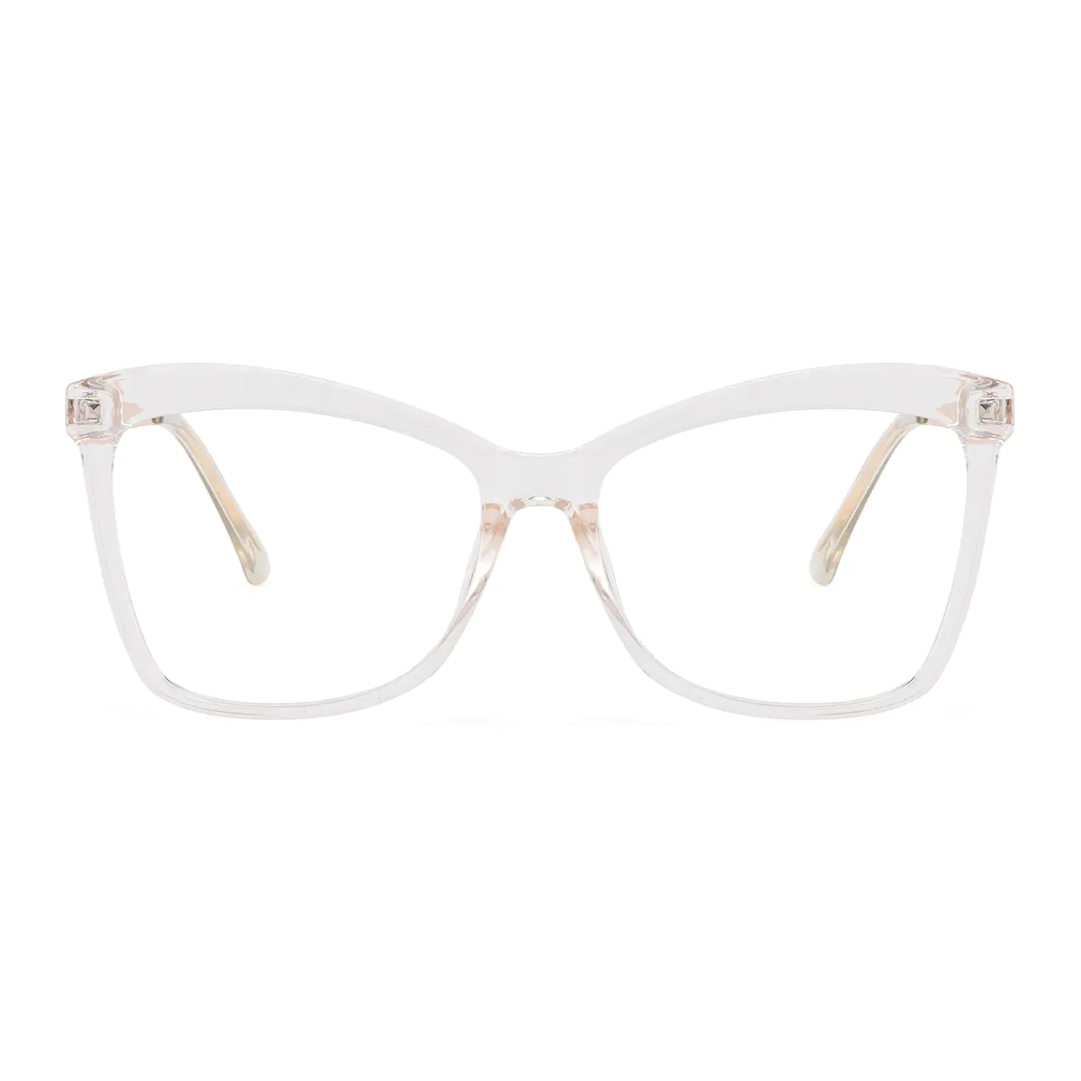 Cat-eye Clear Eyeglasses