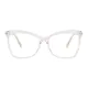 Cat-eye Clear Eyeglasses