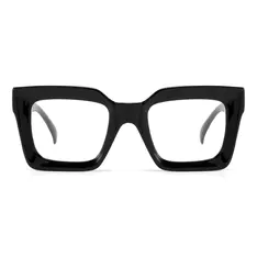 Square Black Eyeglasses