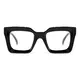 Square Black Eyeglasses