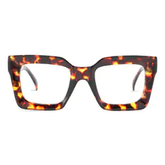 Square Tortoiseshell Eyeglasses