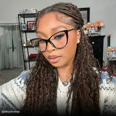 Cat-eye Black Eyeglasses