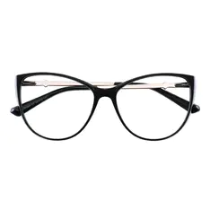 Cat-eye Black Eyeglasses