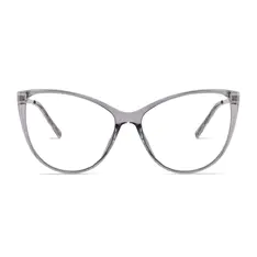 Cat-eye Gray Eyeglasses