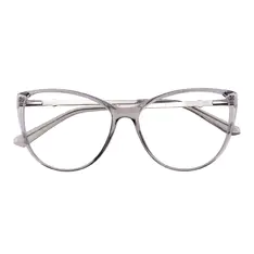 Cat-eye Gray Eyeglasses